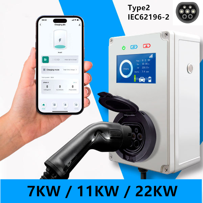 Wallbox Ev - Typ 2 EV-Ladegerät 32A 7KW Ladestation