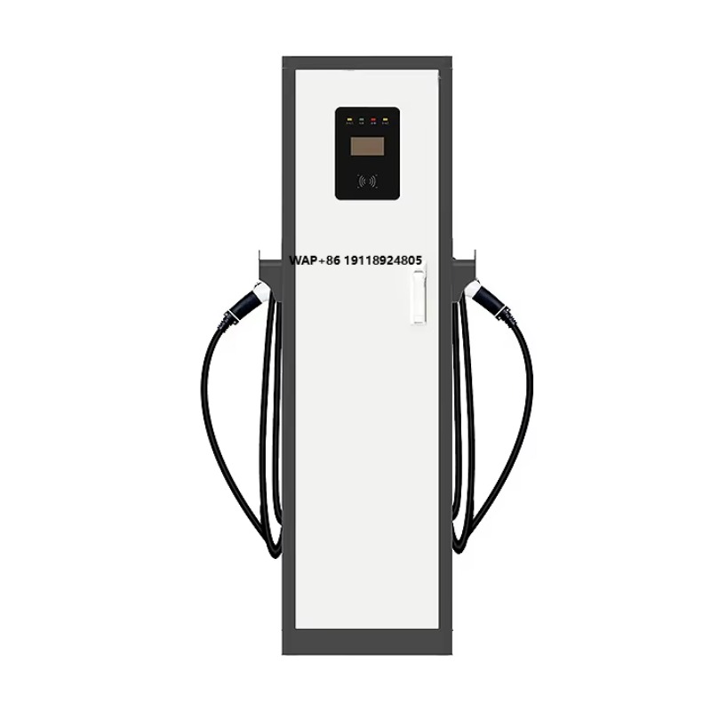 Type 2 Charger - 22kW*2 GB/T Typ1/Typ2 Dual-AC-EV-Ladegerät Kommerzielle RFID