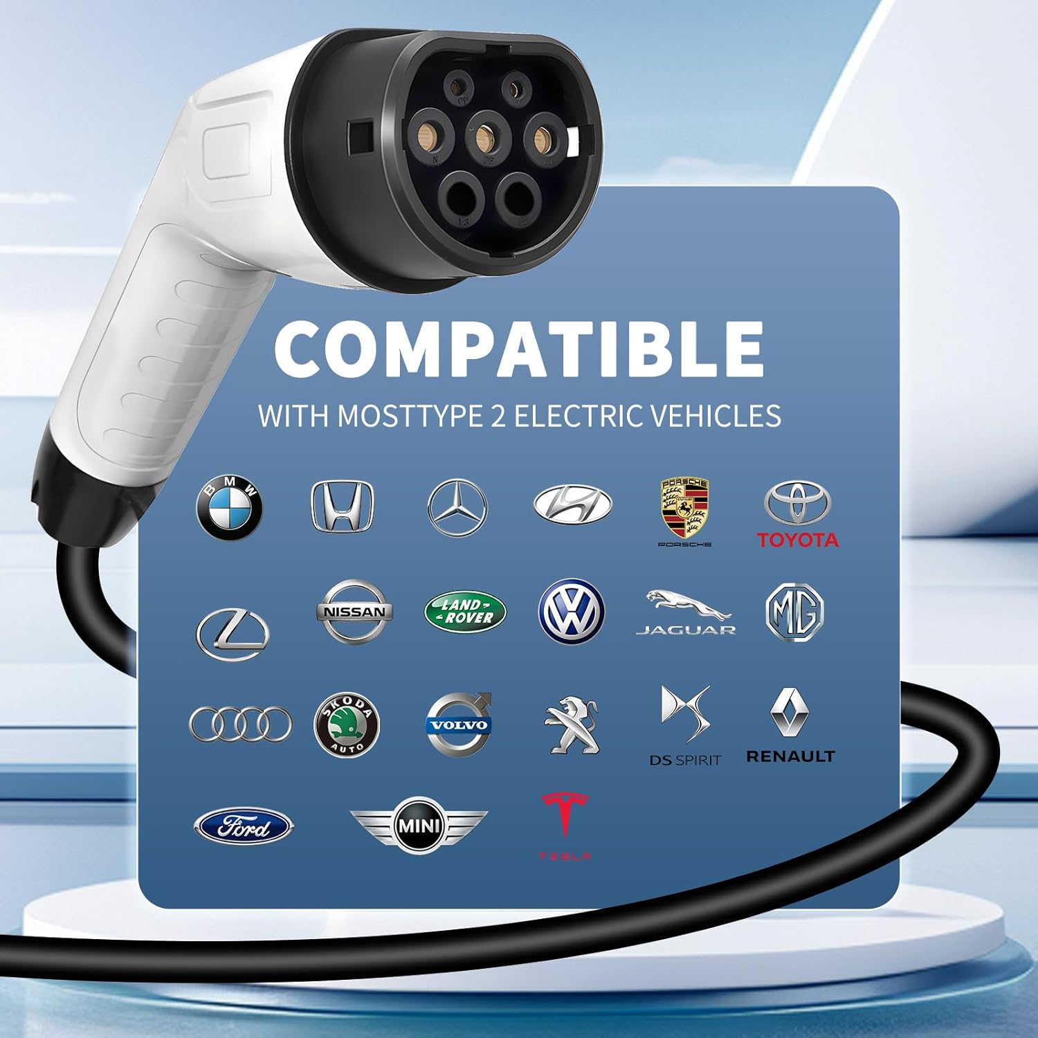 5M TPU 1-Phasen-Typ 2 62196 IE – Ev Charging Cable Bewertung und Preis