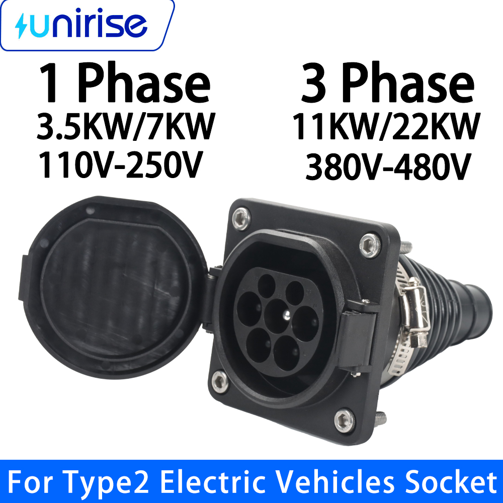 Unirise Typ2 EV-Autoladebuchse – Ev Charging Cable Bewertung und Preis
