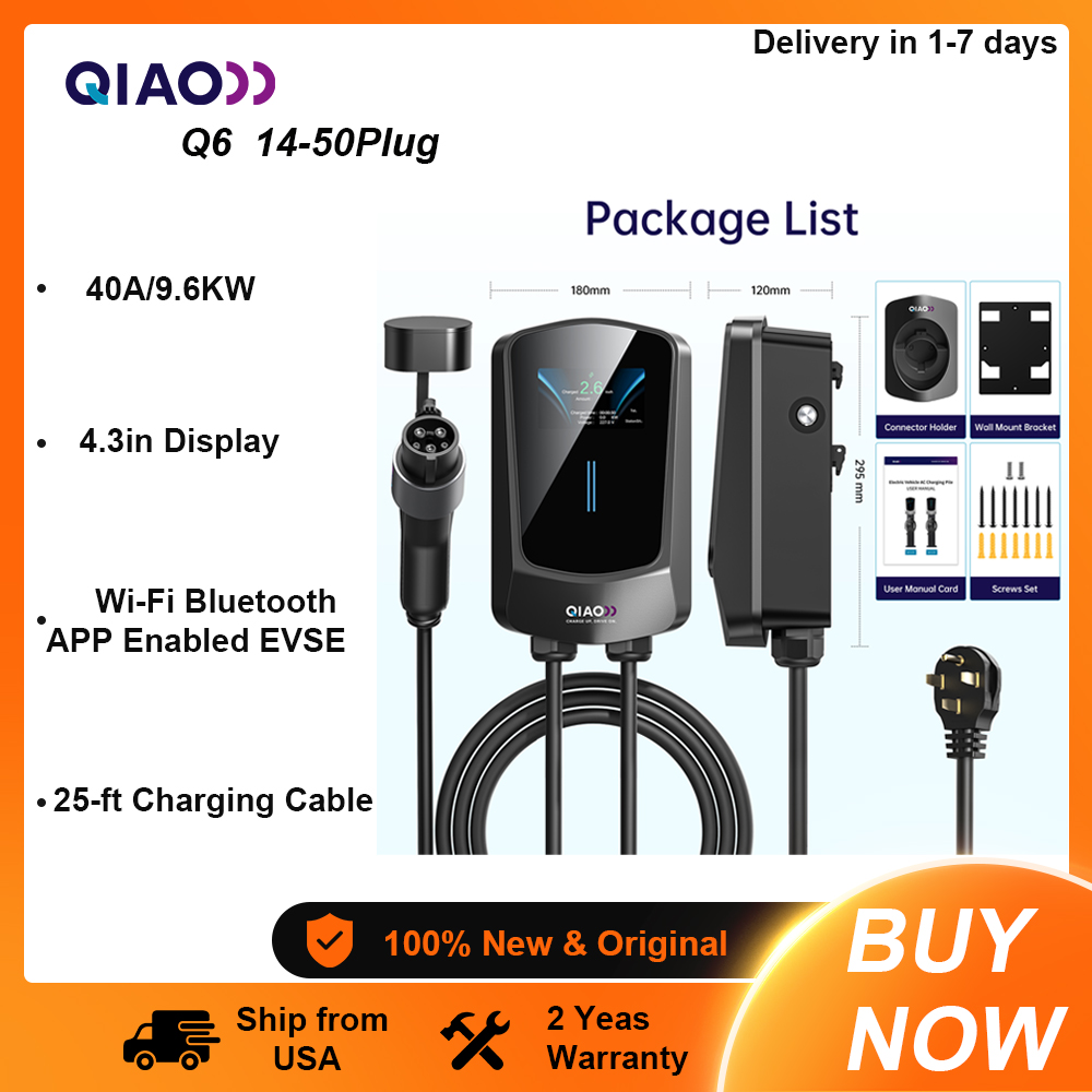 QIAO Level 2 Elektrofahrzeug-L – Ev Charging Cable Bewertung und Preis