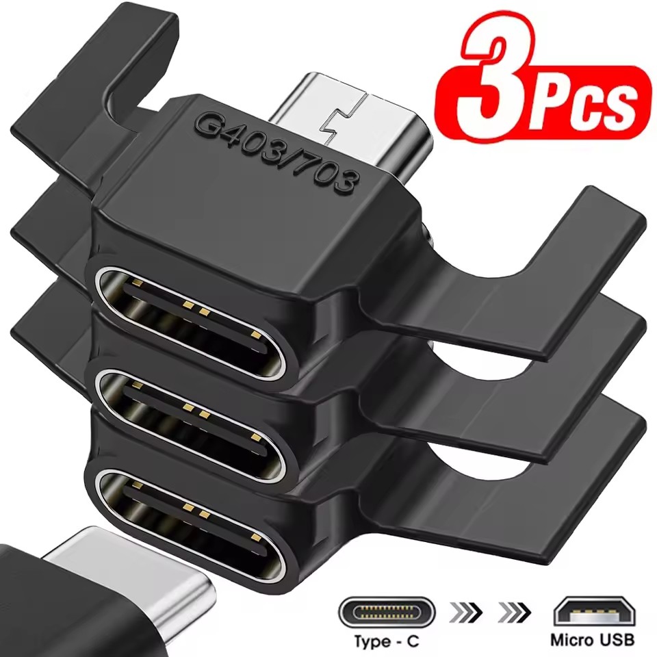 Micro-USB-auf-USB-C-Ladeadapte – Type 2 Charger Bewertung und Preis