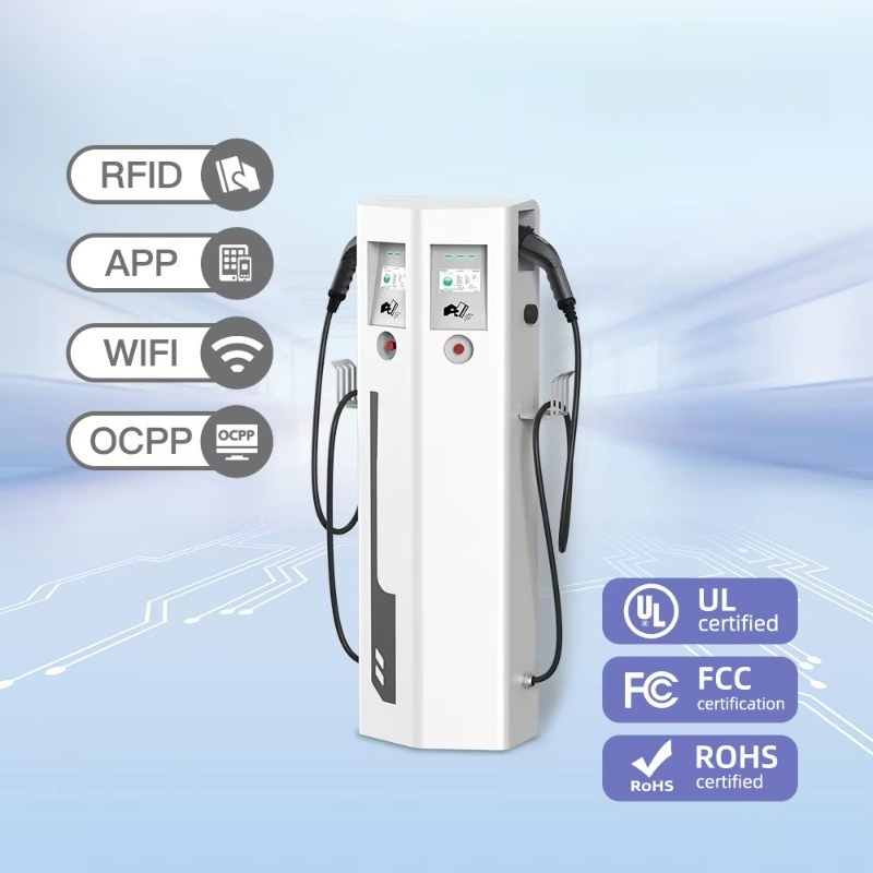 IP65 OCPP CE Bodenmontierte La – Type 2 Charger Bewertung und Preis