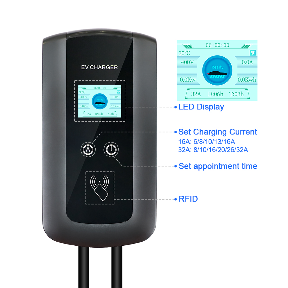 Kolanky 32A 7,2/22KW EV Ladest – Ev Charging Cable Bewertung und Preis